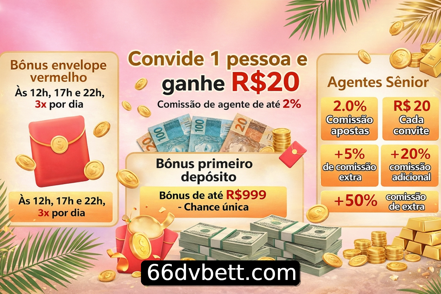 Banner do Bônus do Casino 66dv