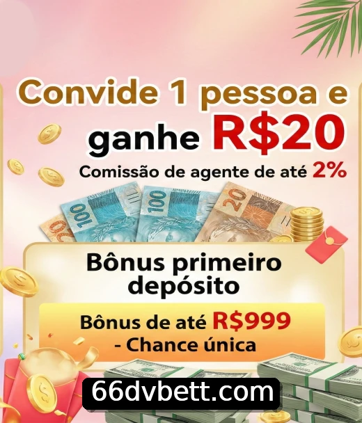 Bônus ao se registrar no 66dv